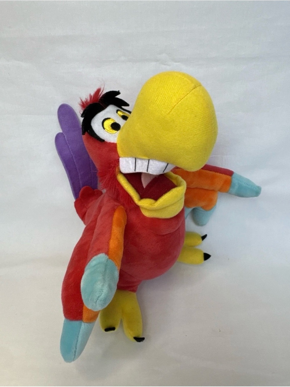 IAGO Disney Store Aladdin Iago Parrot Plush Doll 11"